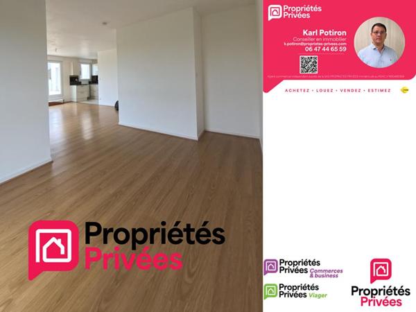 Appartement Anzin, 4 pièces 91 m2, 3 chambres, terrasse, balcon, parking