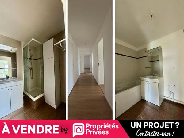 Appartement Anzin, 4 pièces 91 m2, 3 chambres, terrasse, balcon, parking