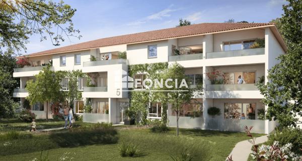 Location Appartement 2 pièces 41.23 m² - Villeneuve-tolosane 31270