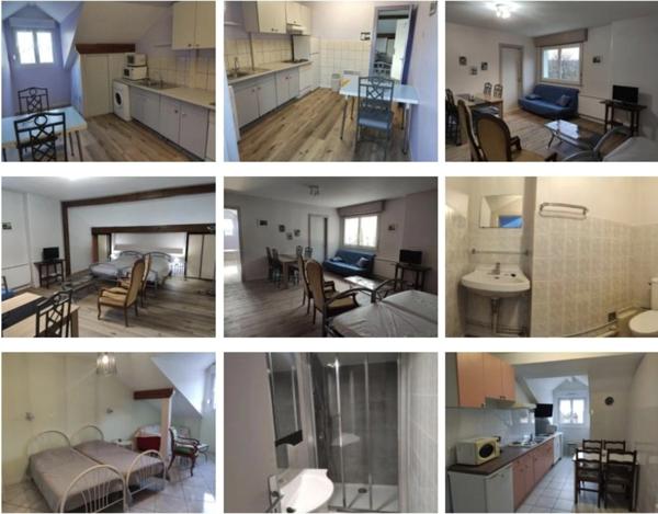 Dpt Vosges (88), à vendre BAINS LES BAINS immeuble 9 logements / Terrain de 2226 m² / Curistes