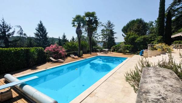 Demeure familiale avec piscine, terrasse et jardin arboré – Lot-et-Garonne
