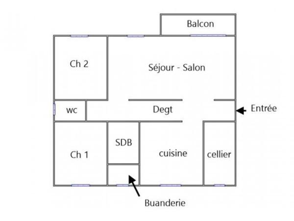 Vente appartement 75m2 BORDEAUX (33200)