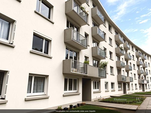 PRIX CANON: Zola T3 avec Balcon-Cave-Ascenseur-Parking-Parc Arboré,  
Nantes 44100