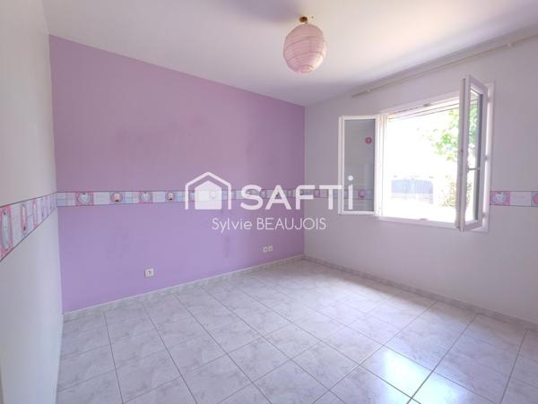 Plain pied de 2006 garage et jardin