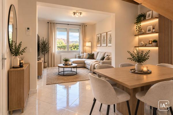 Maison individuelle LA VAUDOIRE 3p 2ch 68 m2