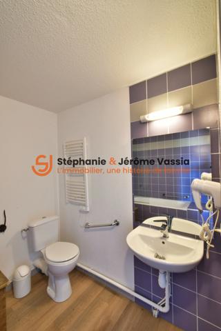 Studio avec balcon et vue panoramique – Résidence 3★ avec piscine à Peyragudes