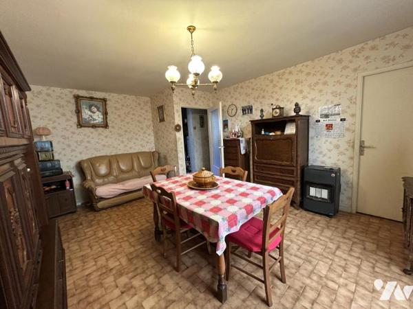 Maison de plain-pied de type T3 d'une superficie de 65m²