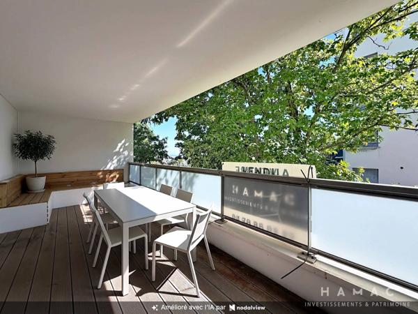 La Mulatière – Élégant T4 avec balcon de 16 m² dans une résidence récente