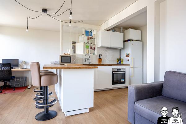 Nantes St-Donatien / St Mihiel 3 pièces dernier étage avec vue , Nantes