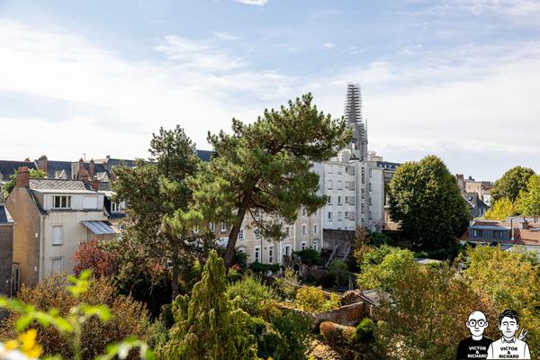 Nantes St-Donatien / St Mihiel 3 pièces dernier étage avec vue , Nantes