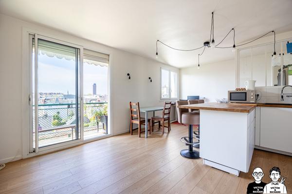 Nantes St-Donatien / St Mihiel 3 pièces dernier étage avec vue , Nantes