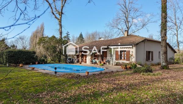 Maison, plain-pied, Quatre chambres, un bureau