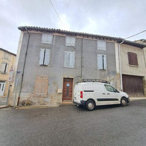 A VENDRE LAROQUE D'OLMES / MAISON + GARAGE + ATELIER