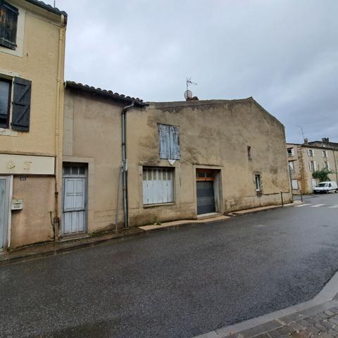 A VENDRE LAROQUE D'OLMES / MAISON + GARAGE + ATELIER