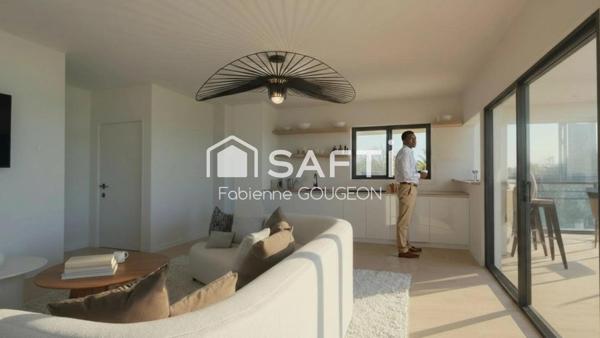 Appt T2 de 45 m² dans la résidence sécurisée Les terrasses du Marin