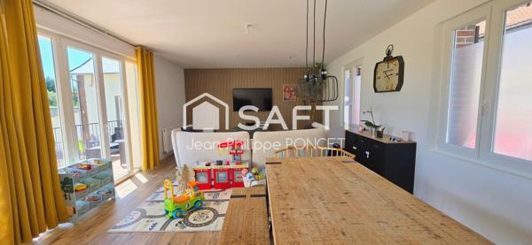 Maison familiale 4 chambres jardin garage et studio