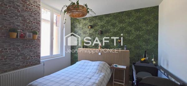 Maison familiale 4 chambres jardin garage et studio