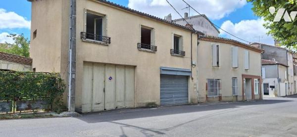 VIC-FEZENSAC Immeuble  local+garage+2 appartement