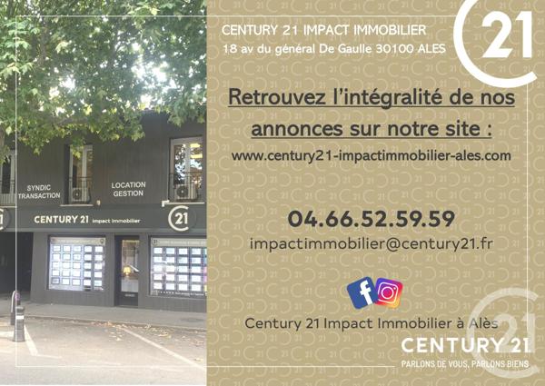 Maison à vendre  5 pièces - 117 m2 ALES - 30