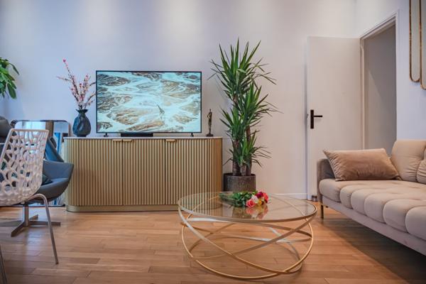 Appartement de standing coeur de Paris avec terrasse
