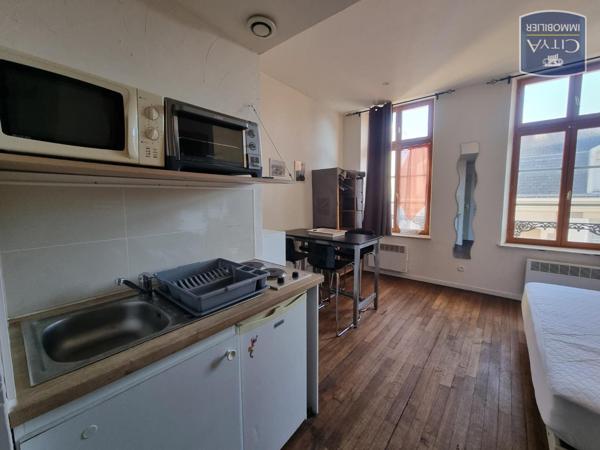 Appartement à louer 1 pièce 19.67m² Saint-Quentin (02100)