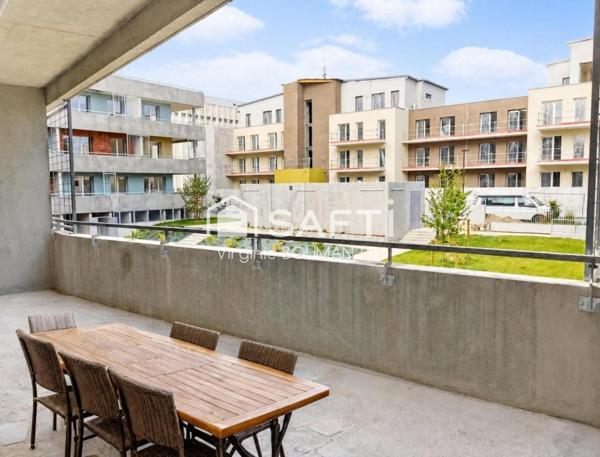 Résidence la canopee appartement de 54 M2, 1 chambre avec grande terrasse couverte de 23 m2