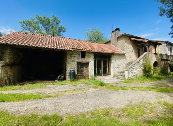 Ancien corps de ferme en pierre Crayssac