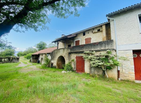 Ancien corps de ferme en pierre Crayssac