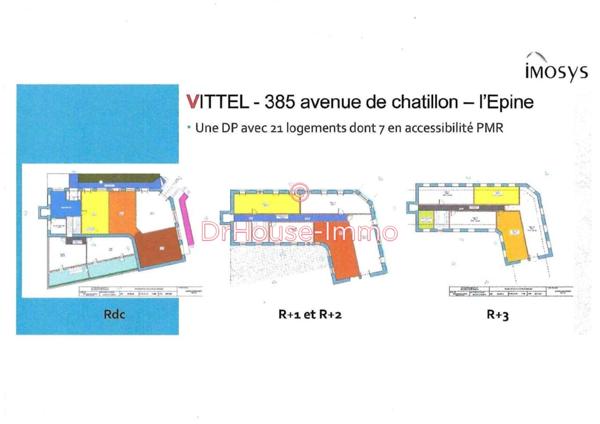 Appartement à vendre 3 pièces de 70 m²