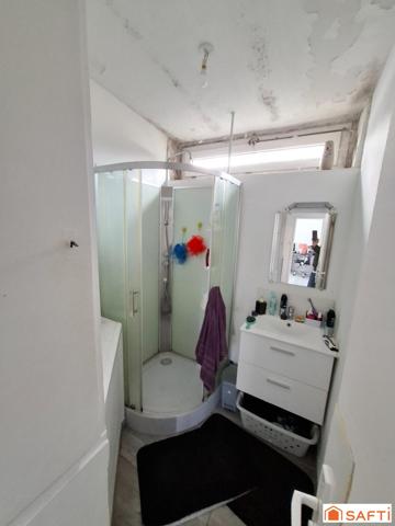 Maison mitoyenne vendu louée de 85m2 avec jardin, 5 pièces dont 3 chambres