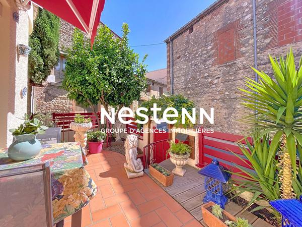 Maison de plain-pied 3 faces à Canohès 3 pièces 88 m² avec garage et terrasse