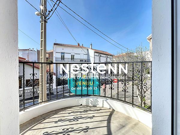 Perpignan , immeuble 2 appartements, garage et cour