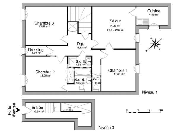 Location Appartement 4 pièces 77.73 m² - 10 COURS JOURNU AUBER Bordeaux 33000
