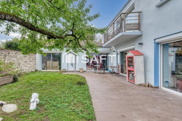 Maison familiale avec jardin de plein pied