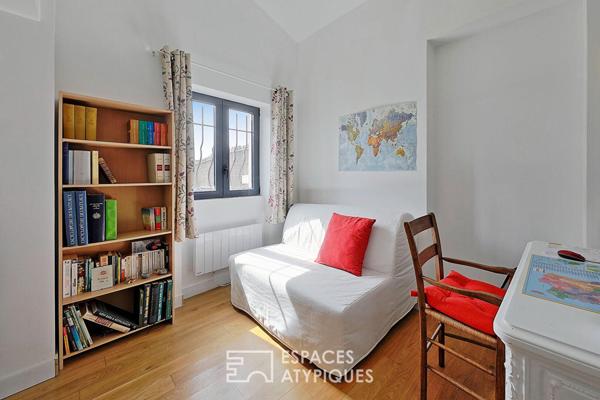 Esprit factory et volumes spectaculaires pour ce loft avec jardin privatif