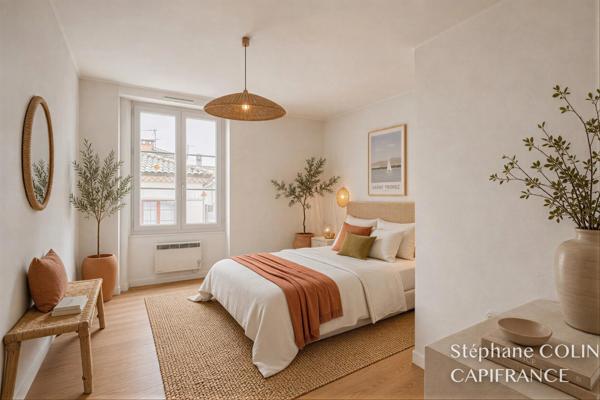 Dpt Isère (38), à vendre TULLINS appartement T4 de 90 m² + combles