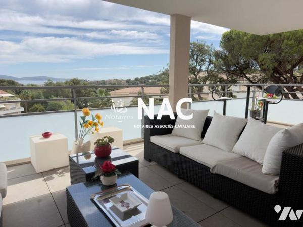 Beau T3 de 67m² avec Garage PMR et parking en sous-sol à Cavalaire sur Mer