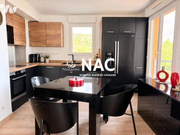 Beau T3 de 67m² avec Garage PMR et parking en sous-sol à Cavalaire sur Mer