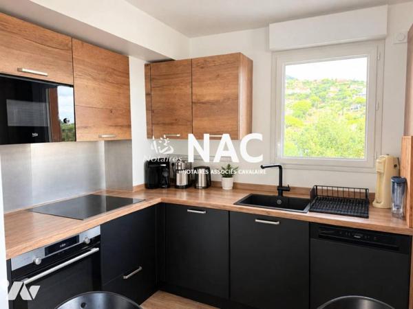 Beau T3 de 67m² avec Garage PMR et parking en sous-sol à Cavalaire sur Mer