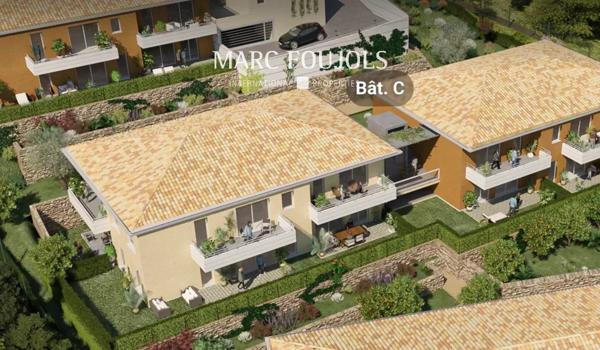 L’appartement neuf 3 pièces vue mer avec balcon et parking sur la hauteur de Menton