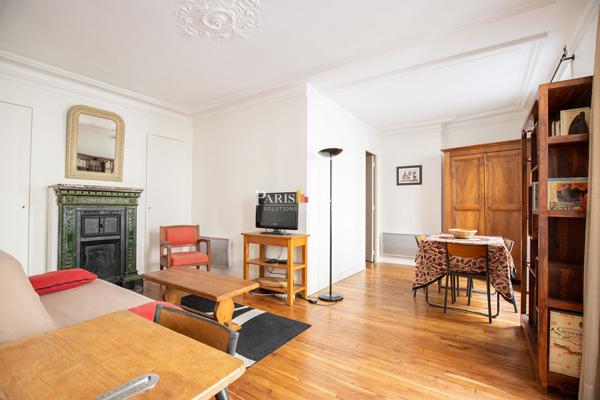 Paris 18e - 2 pièces 41 m2 - Rue Lamarck