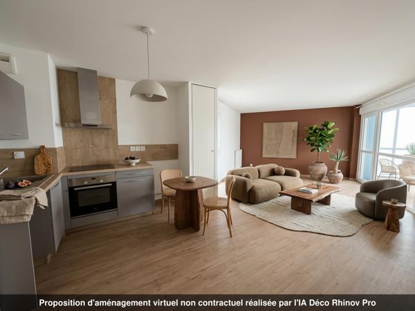 Appartement 3 pièces – 68 m² environ à Rennes Saint-Hélier (ref : 32786)