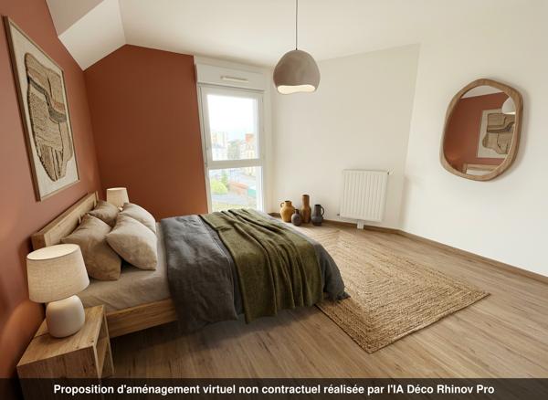 Appartement 3 pièces – 68 m² environ à Rennes Saint-Hélier (ref : 32786)