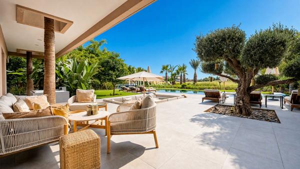 À vendre villa d'Exception en Front de Golf à Marrakech