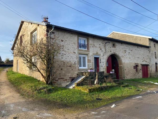 maison de campagne avec jardin attenant,