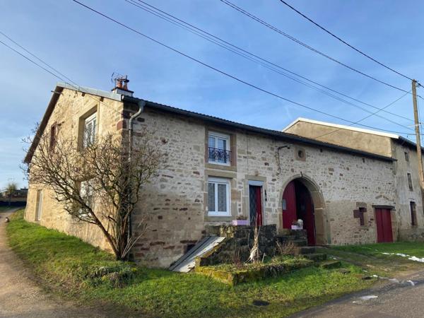 maison de campagne avec jardin attenant,