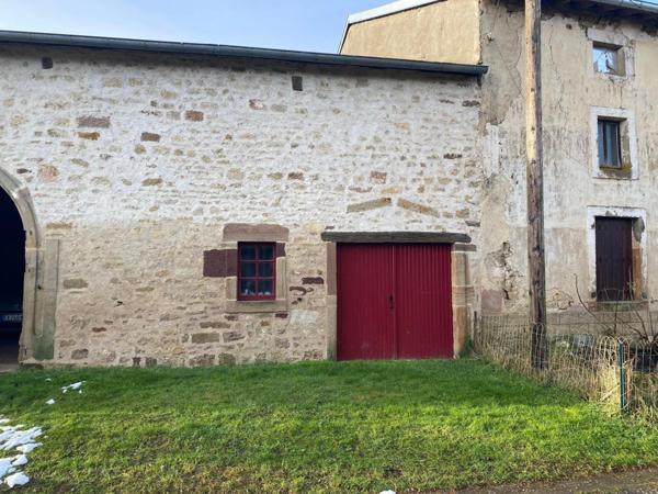 maison de campagne avec jardin attenant,