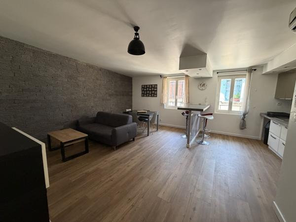 Appartement duplex meublé de 62m² .