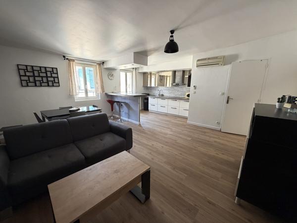 Appartement duplex meublé de 62m² .
