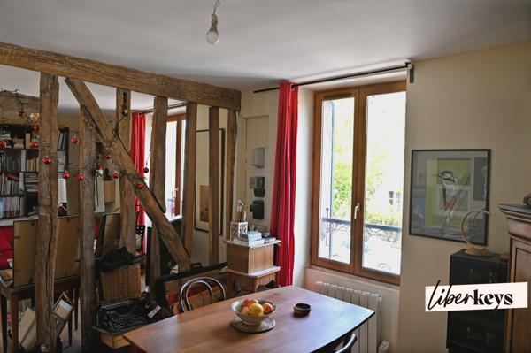 BIEN UNIQUE - 3 pièces 40m² - DPE D - jardin, parking, cave, local vélo